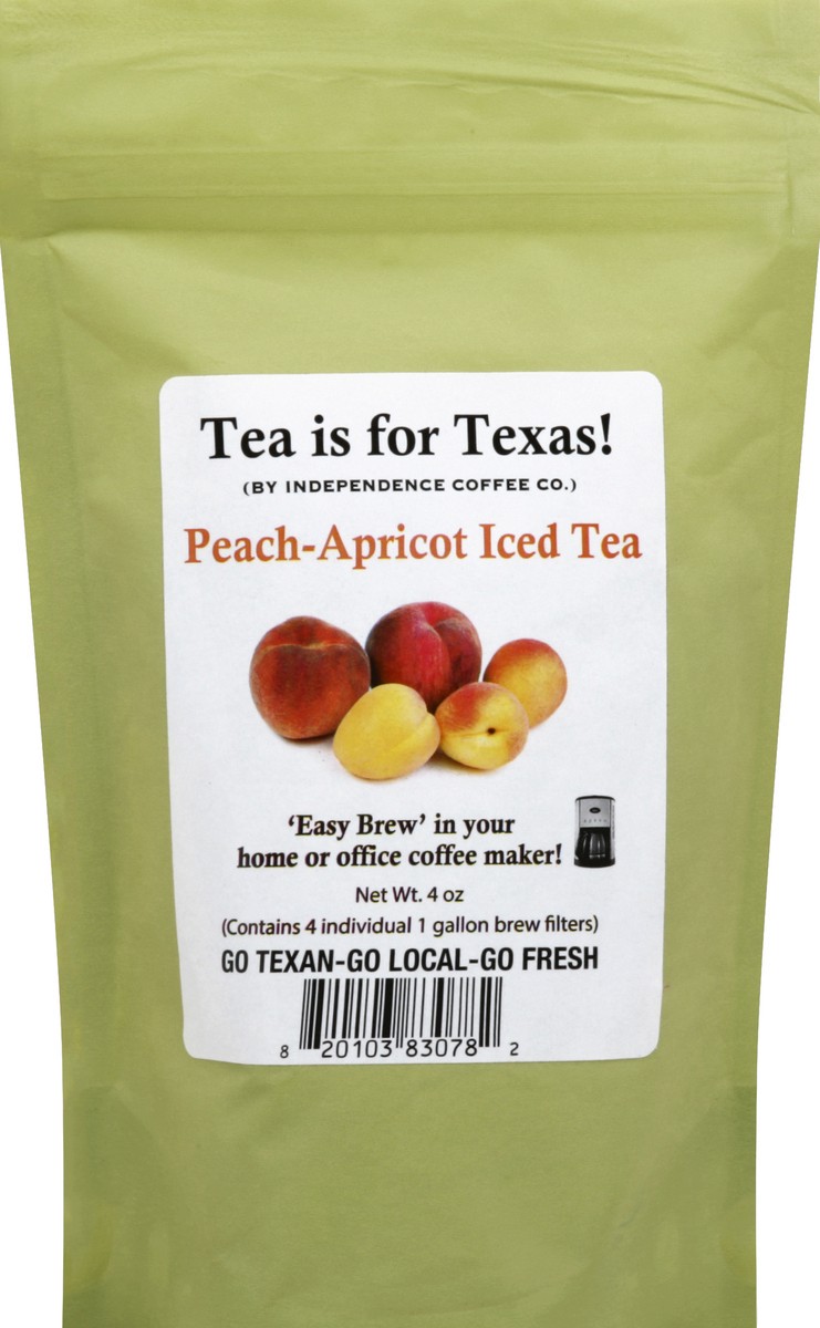 slide 2 of 2, Tea Is for Texas Peach-Apricot Iced Tea, 4 oz