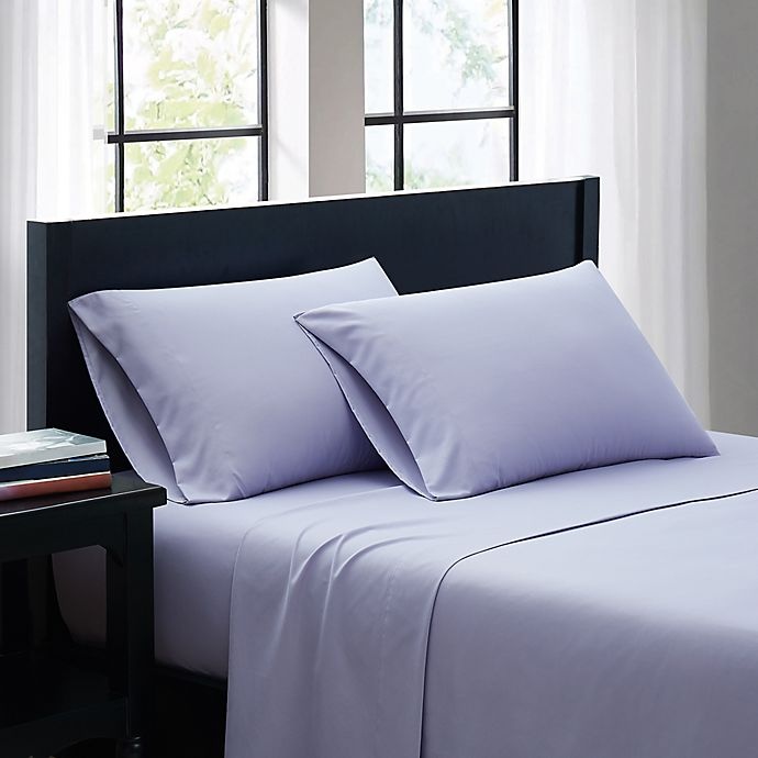 slide 1 of 3, SALT Microfiber California King Sheet Set - Lavender, 1 ct