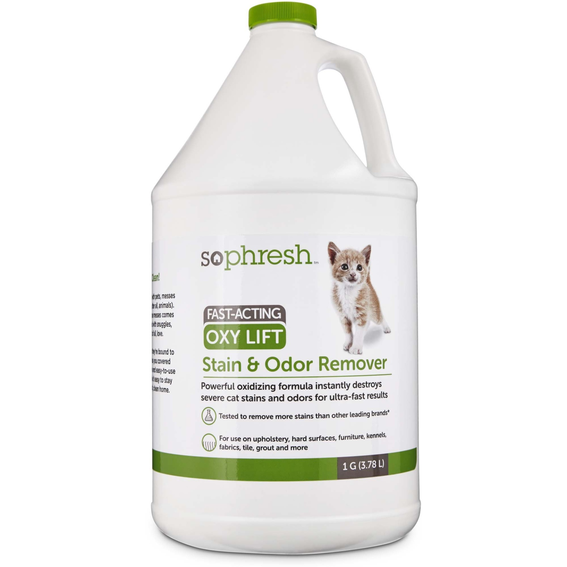 slide 1 of 1, So Phresh Oxy Lift Cat Stain & Odor Remover, 1 gal