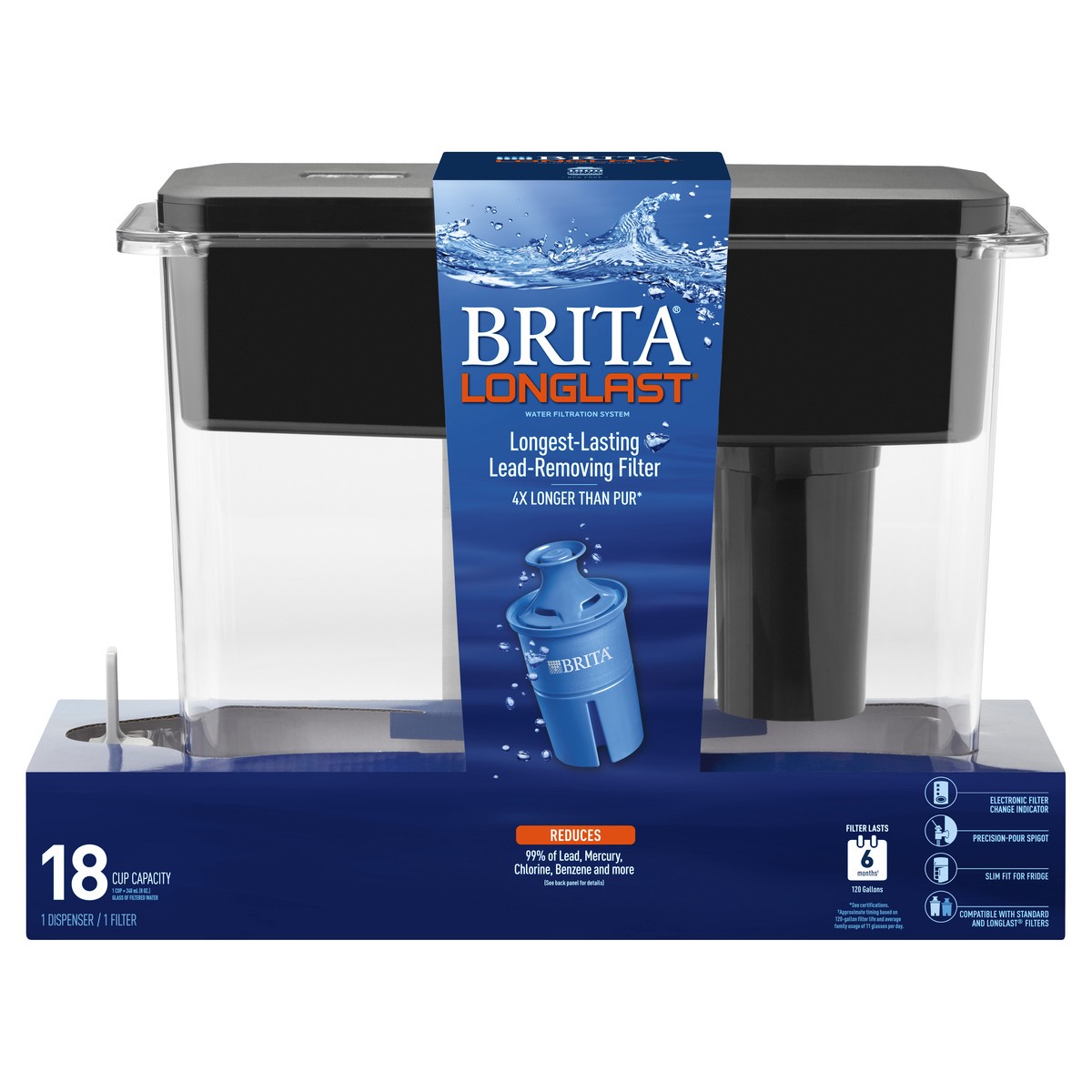 slide 1 of 68, Brita Ultramax Dispenser 1 ea, 1 ct