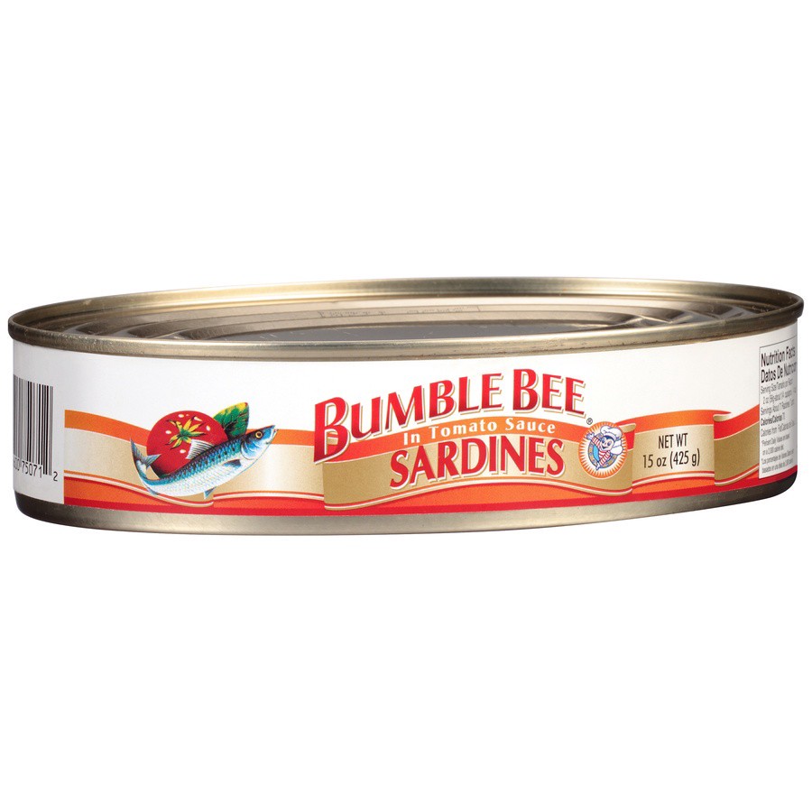 slide 2 of 8, Bumble Bee Sardines in Tomato Sauce, 15 oz