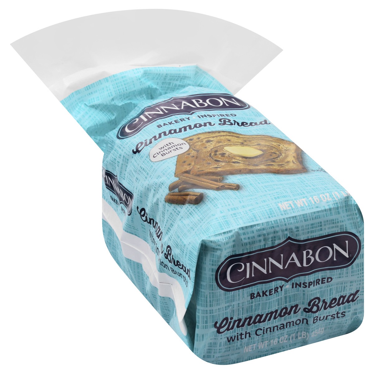 slide 6 of 9, Cinnabon with Cinnamon Bursts Cinnamon Bread 16 oz, 16 oz