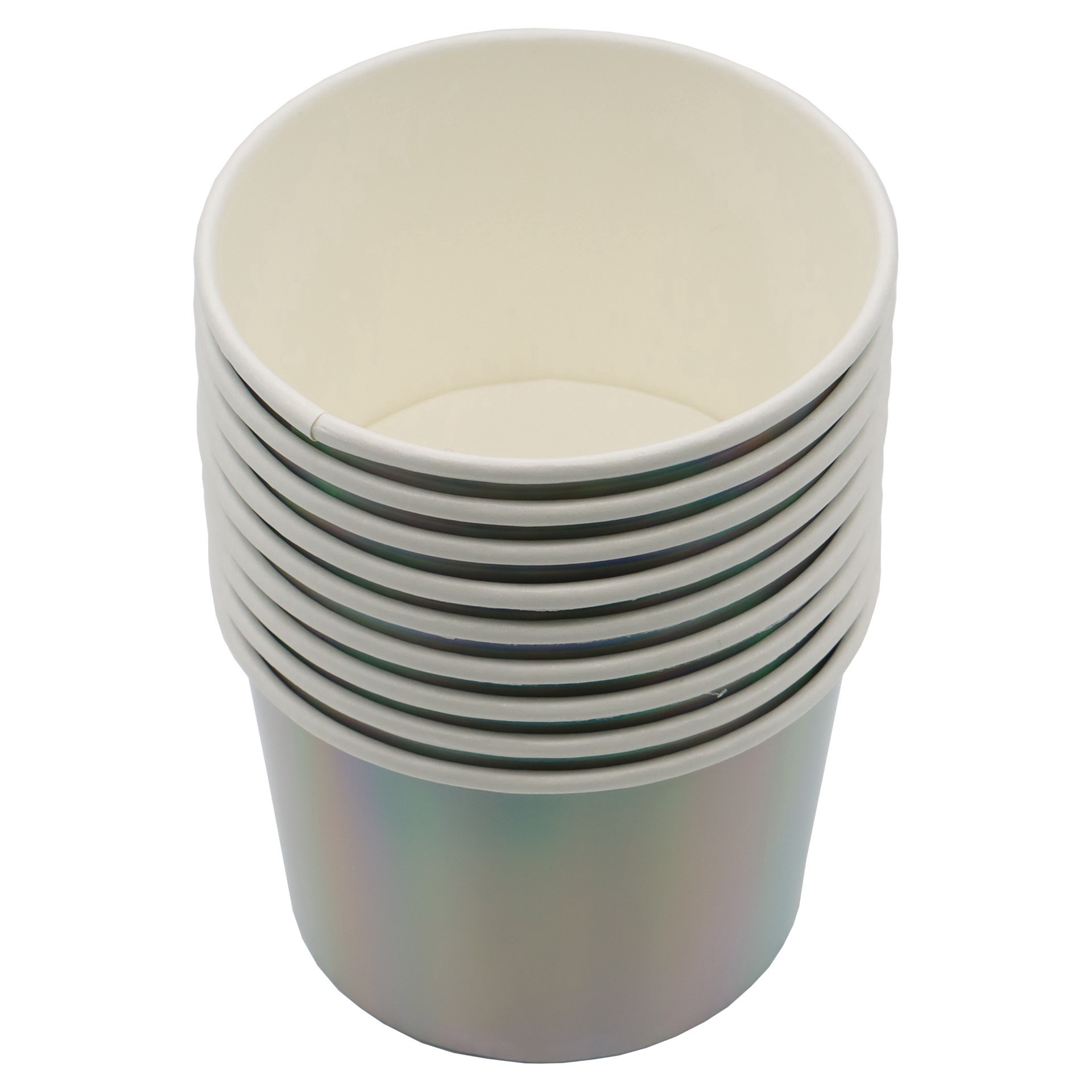 slide 2 of 2, 8oz. Iridescent Snack Cups, 10ct. By Celebrate It, 10 ct