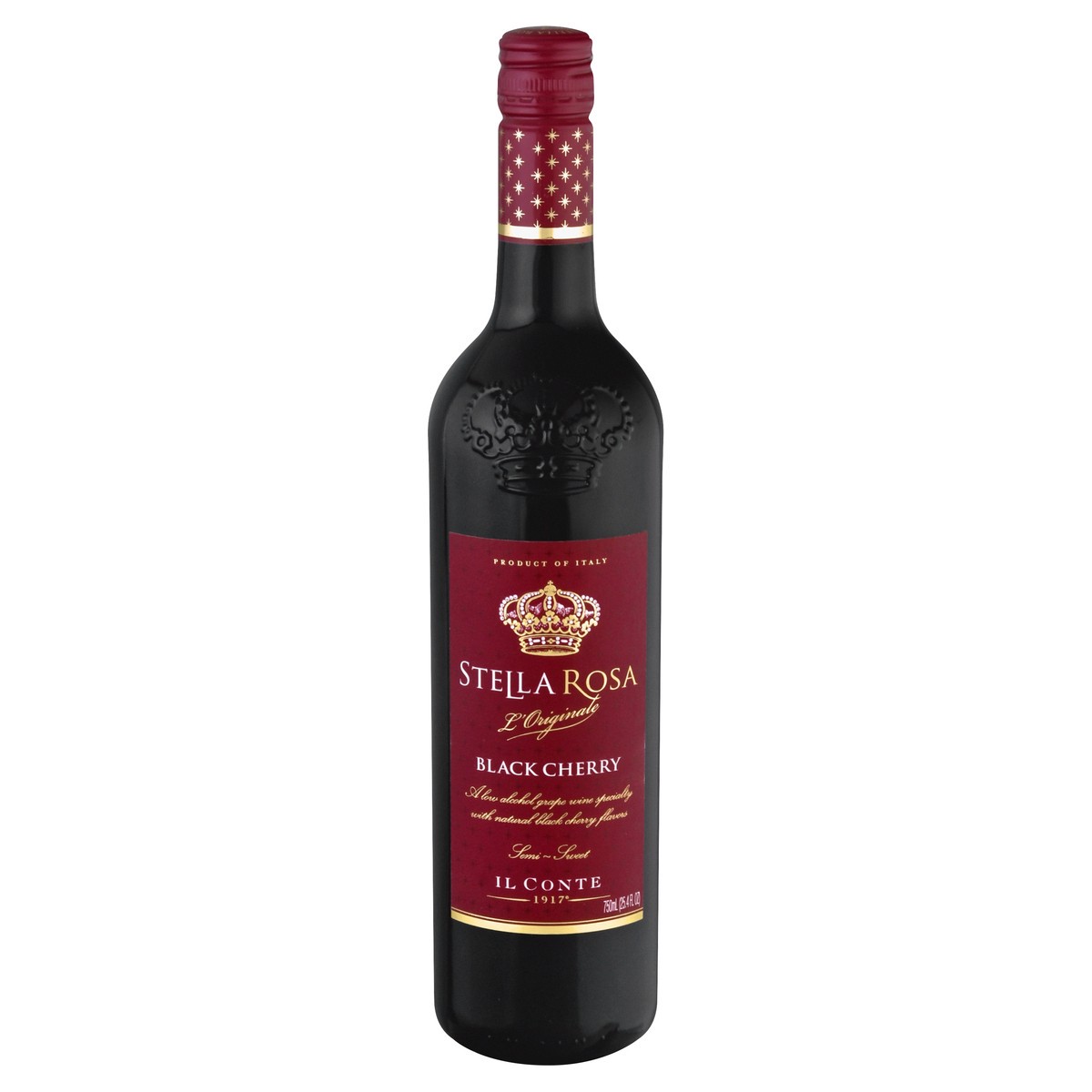 slide 1 of 9, Stella Rosa Moscato Black Cherry, 750 ml