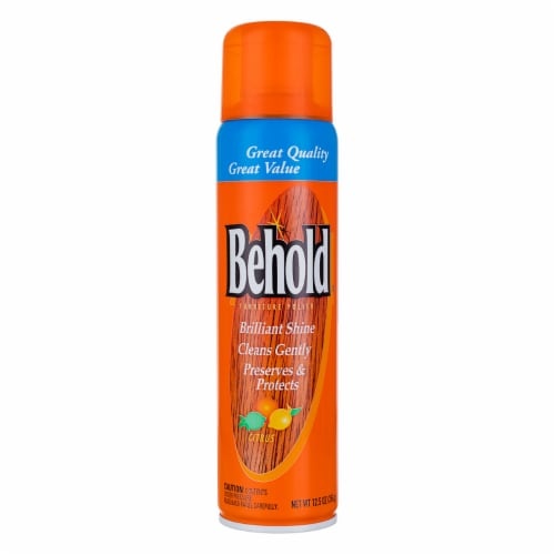 slide 1 of 1, Behold Furniture Polish Citrus, 12.5 oz