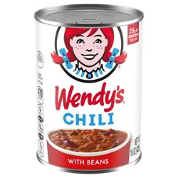 Wendy's Chili With Beans, 29g Protein Per Serving, Canned Chili, 15 oz. Can