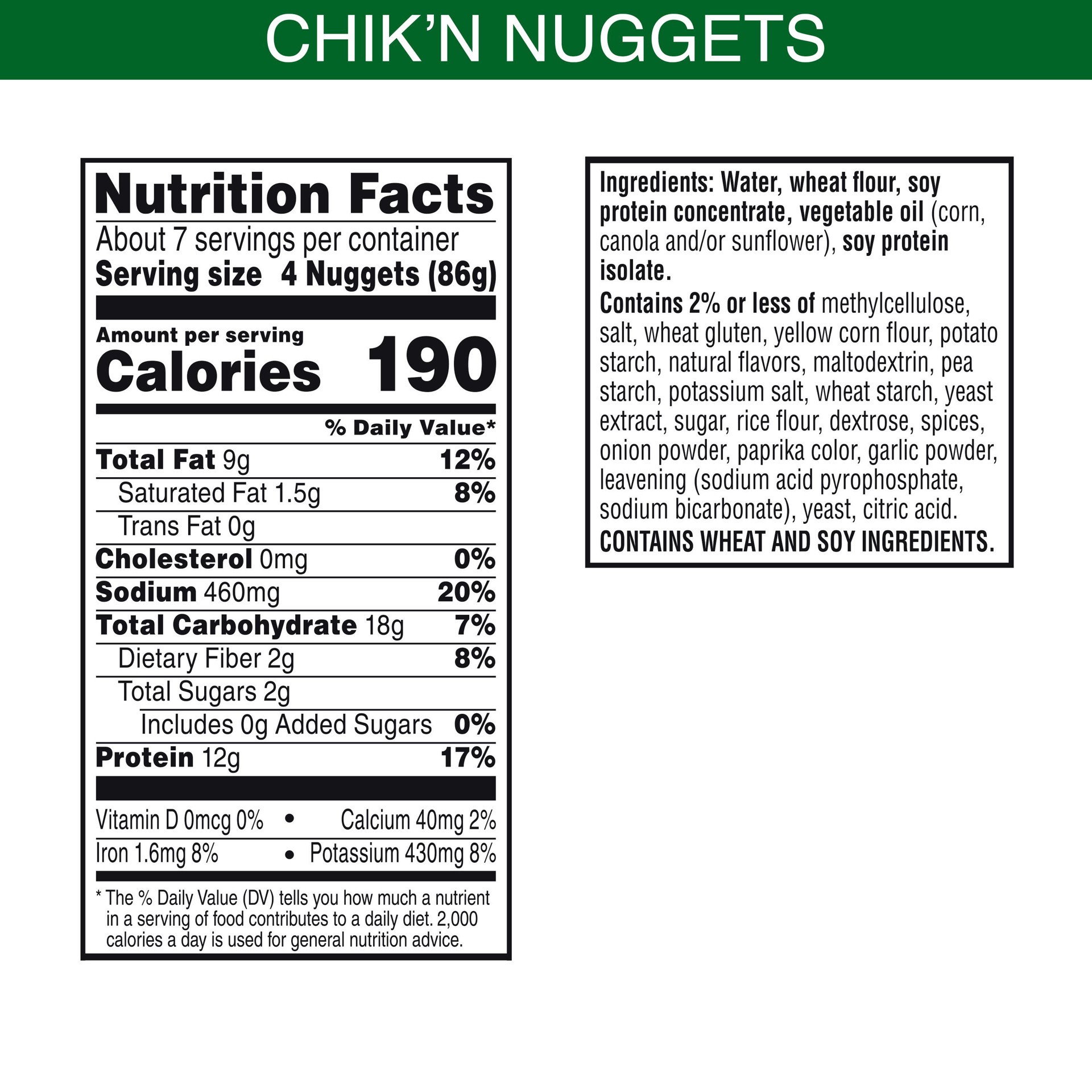 slide 4 of 5, MorningStar Farms Meatless Chicken Nuggets, Original, 21 oz, Frozen, 21 oz