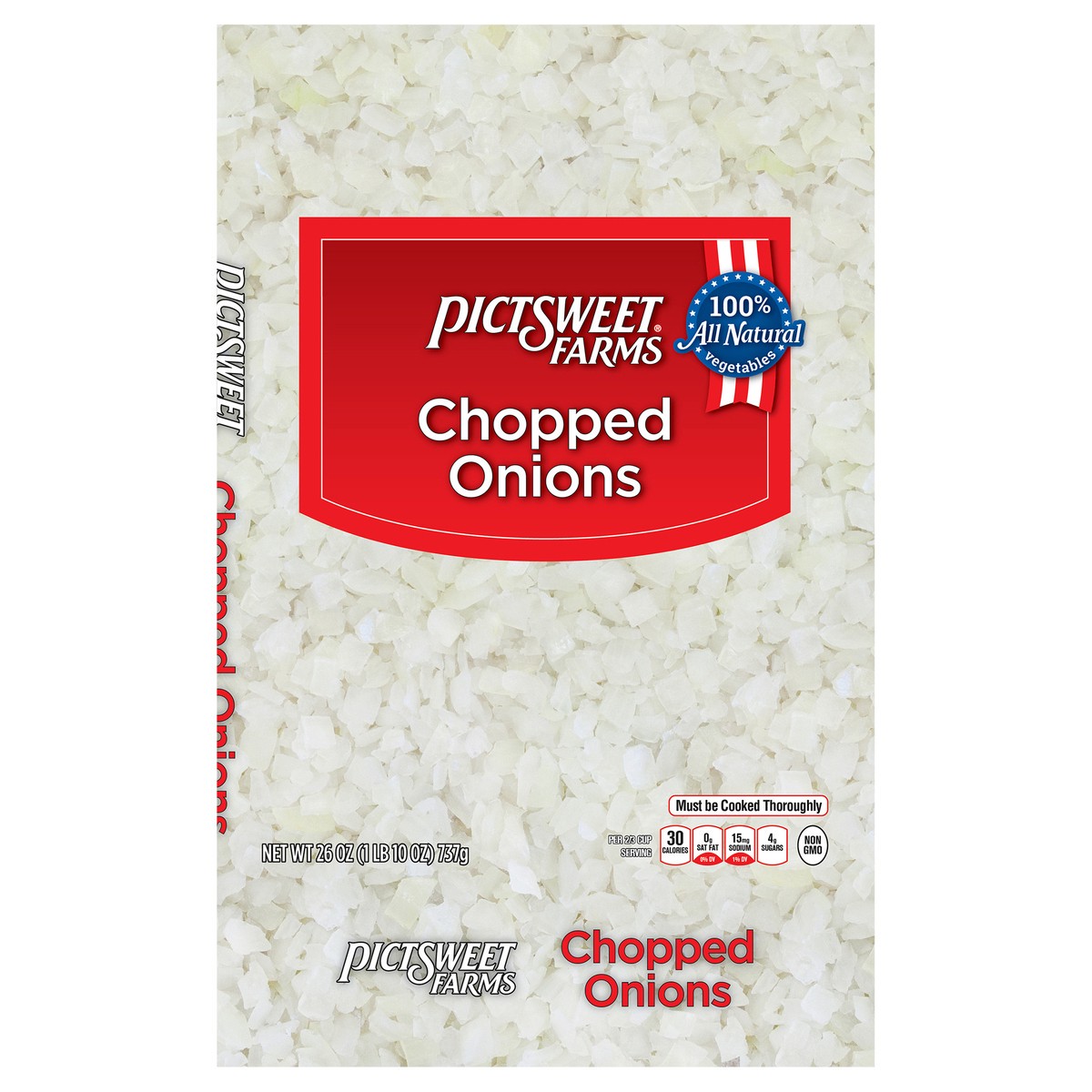 slide 7 of 7, Pictsweet Farms Chopped Onions, 24 oz