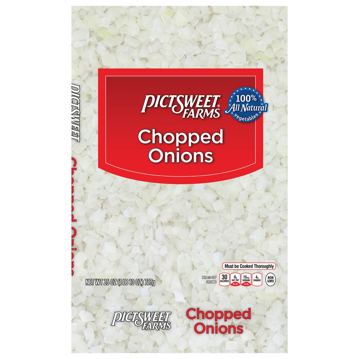 slide 1 of 7, PictSweet Chopped Onions, 24 oz