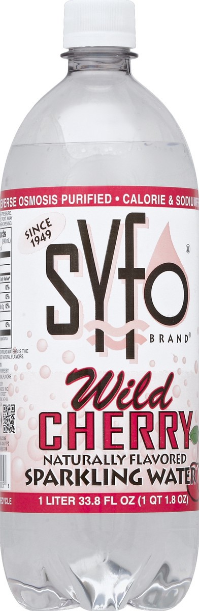 slide 5 of 6, Syfo Wild Cherry Sparkling Water - 33.8 oz, 33.8 oz