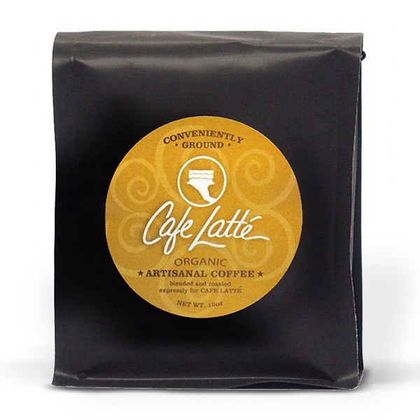 slide 1 of 1, M S Cafe Latte Coffee Blend - 12 oz, 