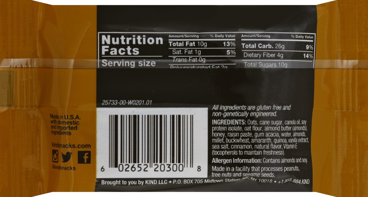 slide 3 of 6, KIND Breakfast Bars 1.76 oz, 1.76 oz