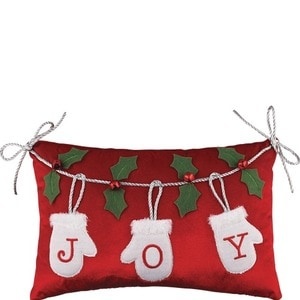 slide 1 of 1, Merry Brite Decorative Pillow, 14 in x 9 in