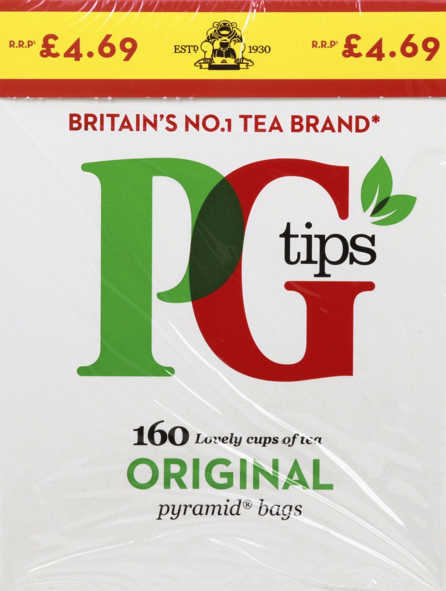 slide 2 of 4, PG Tips Black Tea 160 ea, 0.54 kg