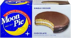 Moon Pie Chocolate Single-Decker Marshmallow Sandwich