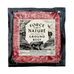Force of Nature Grass Fed Beef 90% Lean