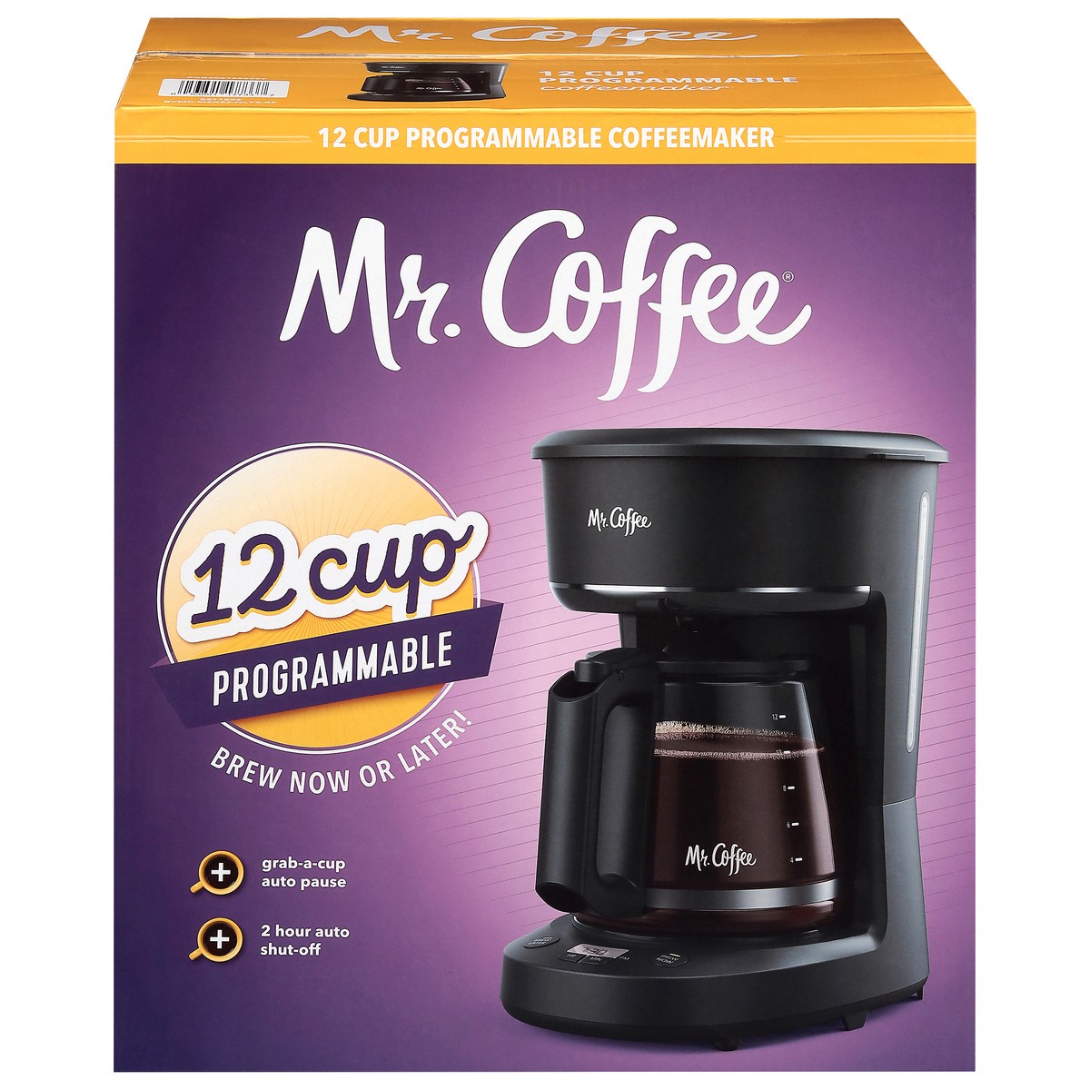 slide 1 of 11, Mr. Coffee 12 Cup Programmable Coffeemaker 1 Each, 1 ct