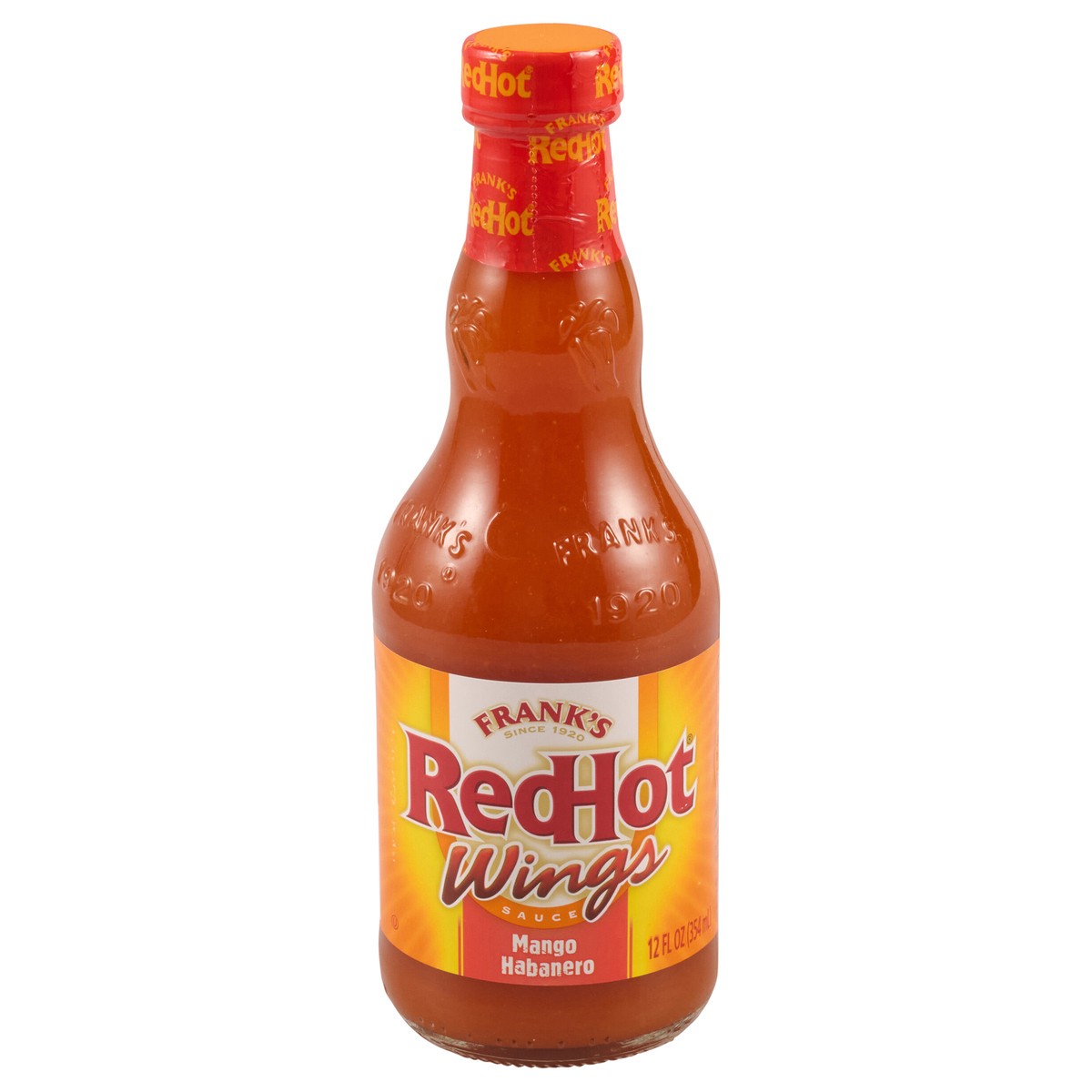 slide 1 of 13, Frank's RedHot Mango Habanero Wings Sauce, 12 fl oz, 12 fl oz