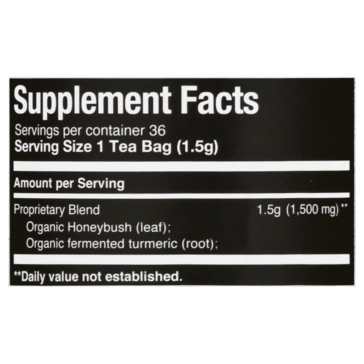 slide 6 of 12, The Republic of Tea Bags Honeybush Vanilla Turmeric Super Digest Tea - 36 ct, 1 ct