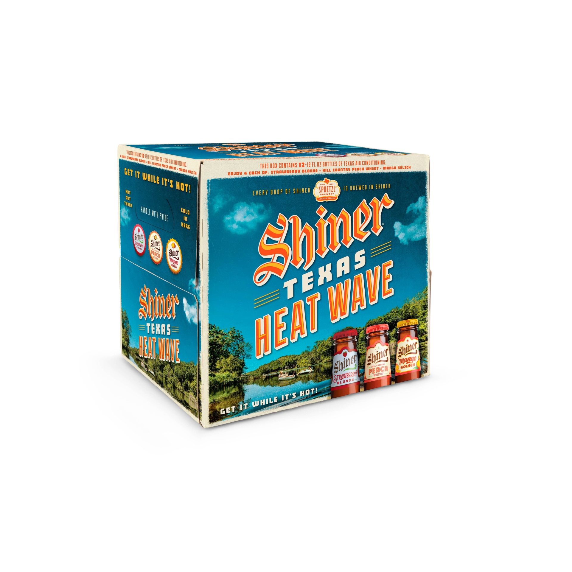 slide 1 of 1, Shiner Seasonal Variety Beer, 12 ct; 12 oz