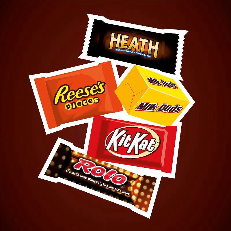 slide 2 of 6, Hershey's Assorted Flavored Snack Size, Candy Party Pack, 35.04 oz, 35.04 oz