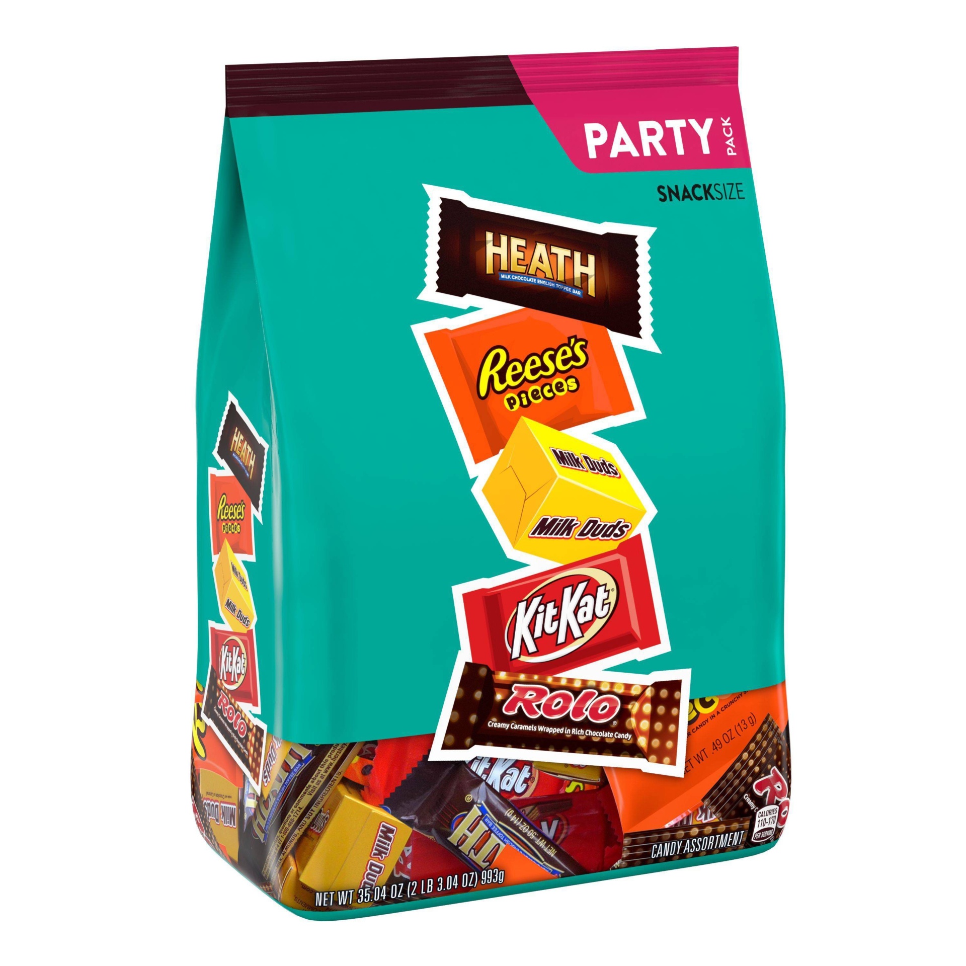slide 1 of 1, Hershey's Snack Size Candy Assortment, 35.04 oz