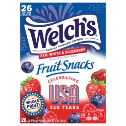 Welch's Fruit Snacks 26 ct Box