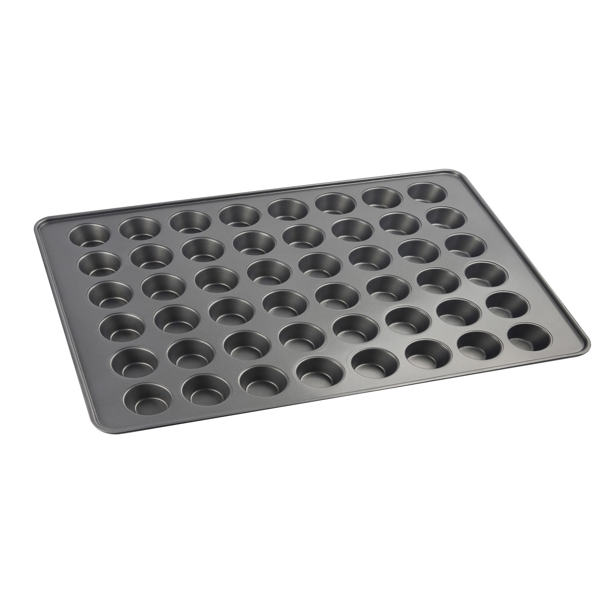 slide 4 of 6, Non-Stick 48-Cavity Mini Muffin Pan By Celebrate It, 21.5 in x 15.1 in x 1.1 in