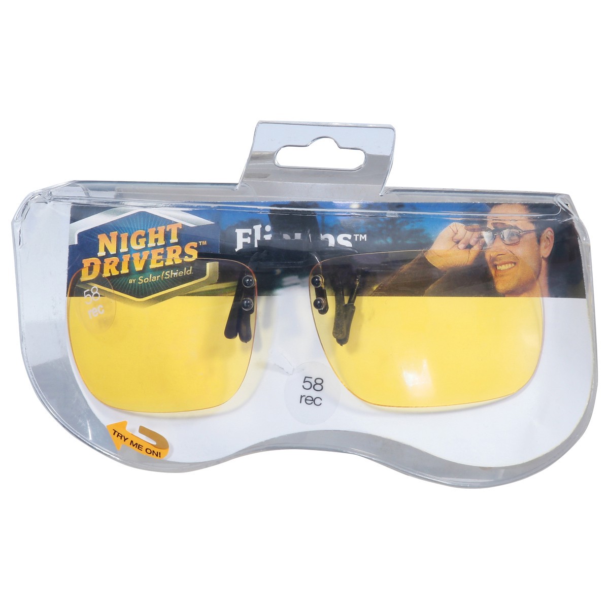 slide 10 of 13, Night Drivers Flipups 58 Rec Eyeglasses 1 ea, 1 ct