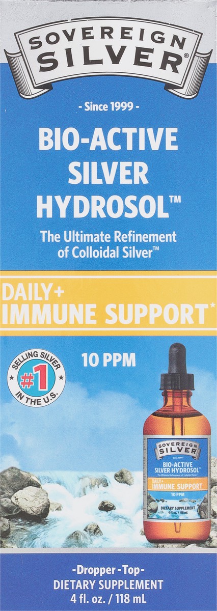 slide 9 of 10, Sovereign Silver 10 PPM Bio-Active Silver Hydrosol 4 fl oz, 4 fl oz