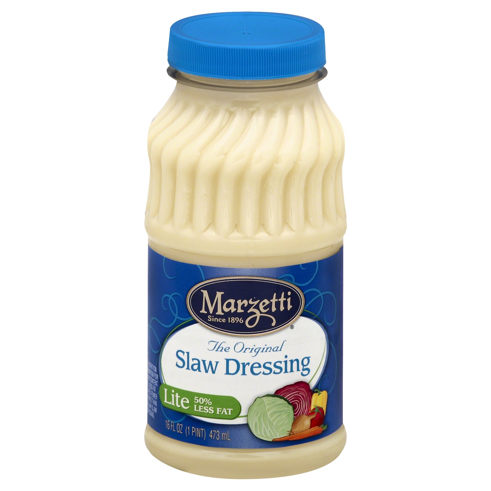 slide 1 of 8, Marzetti Lite Slaw Dressing, 16 oz