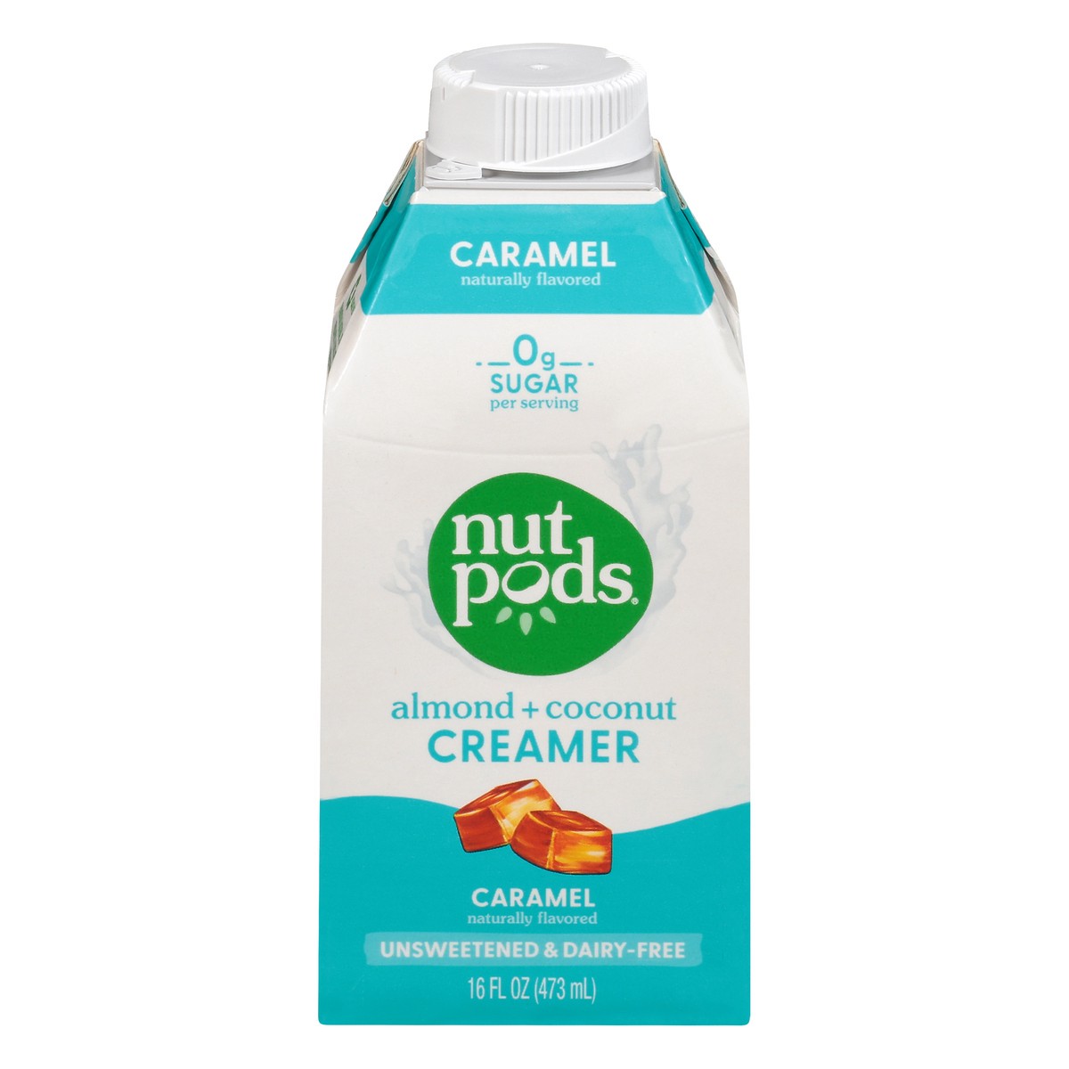 slide 1 of 14, nutpods Almond + Coconut Caramel Creamer 16 oz, 16 oz