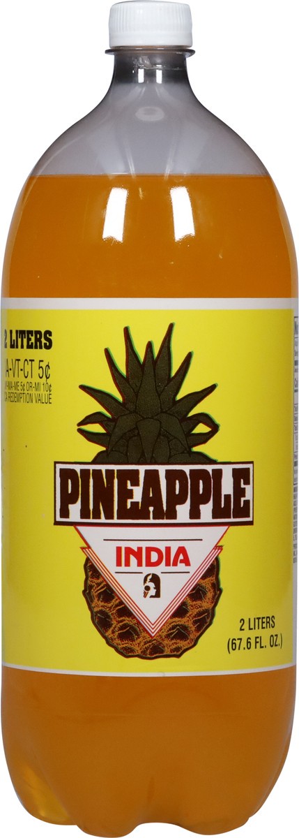 slide 10 of 13, India Pineapple Soda - 2 liter, 2 liter