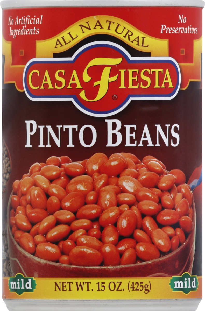 slide 2 of 2, Casa Fiesta Pinto Beans, Mild, 15 oz