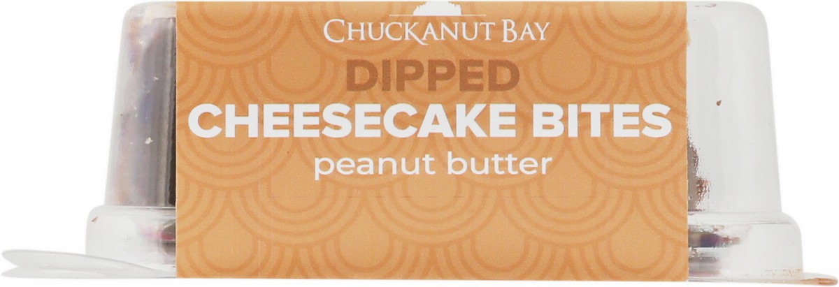 slide 8 of 9, Chuckanut Bay Dipped Peanut Butter Cheesecake Bites 3.2 oz, 3.2 oz