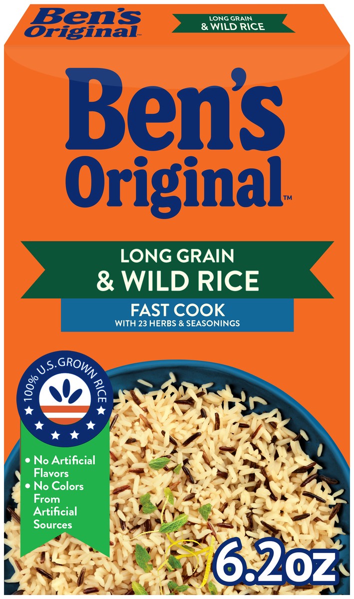 slide 7 of 13, Ben's Original Long Grain & Wild Rice, 6.2 oz