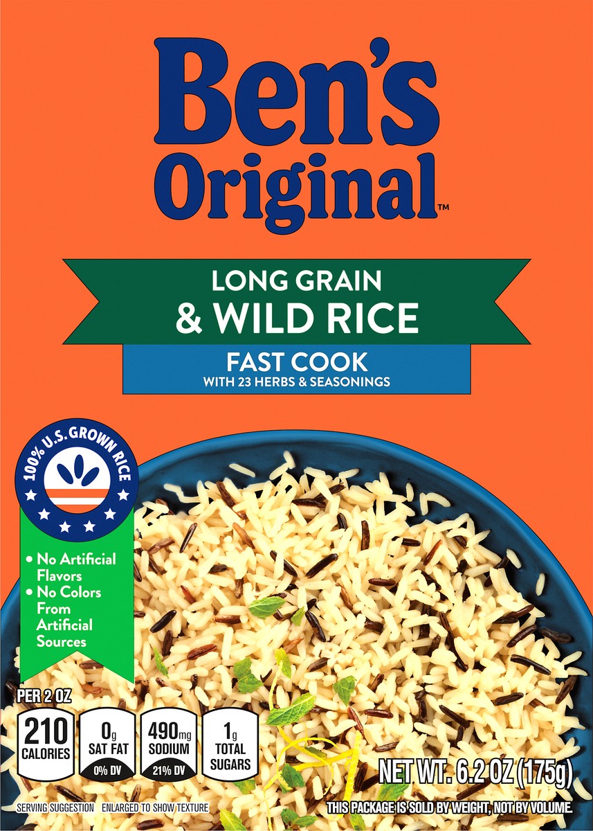 slide 11 of 13, Ben's Original Long Grain & Wild Rice, 6.2 oz