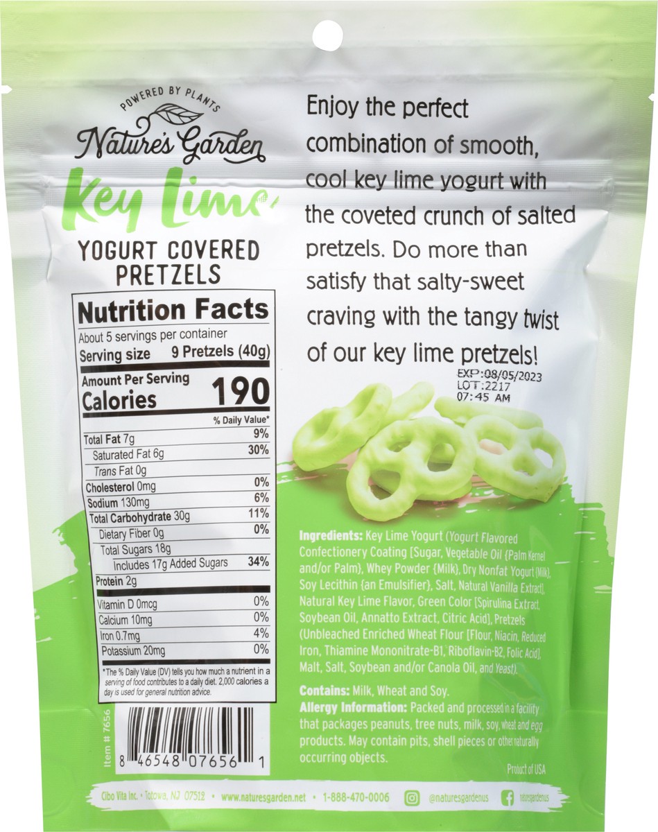 slide 11 of 13, Nature's Garden Key Lime Pretzels - 7 Oz, 7 oz
