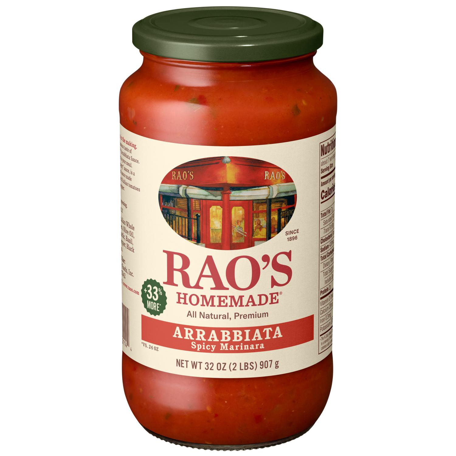 slide 1 of 7, Rao's Homemade Rao's Arrabbiata Sauce, 32 oz