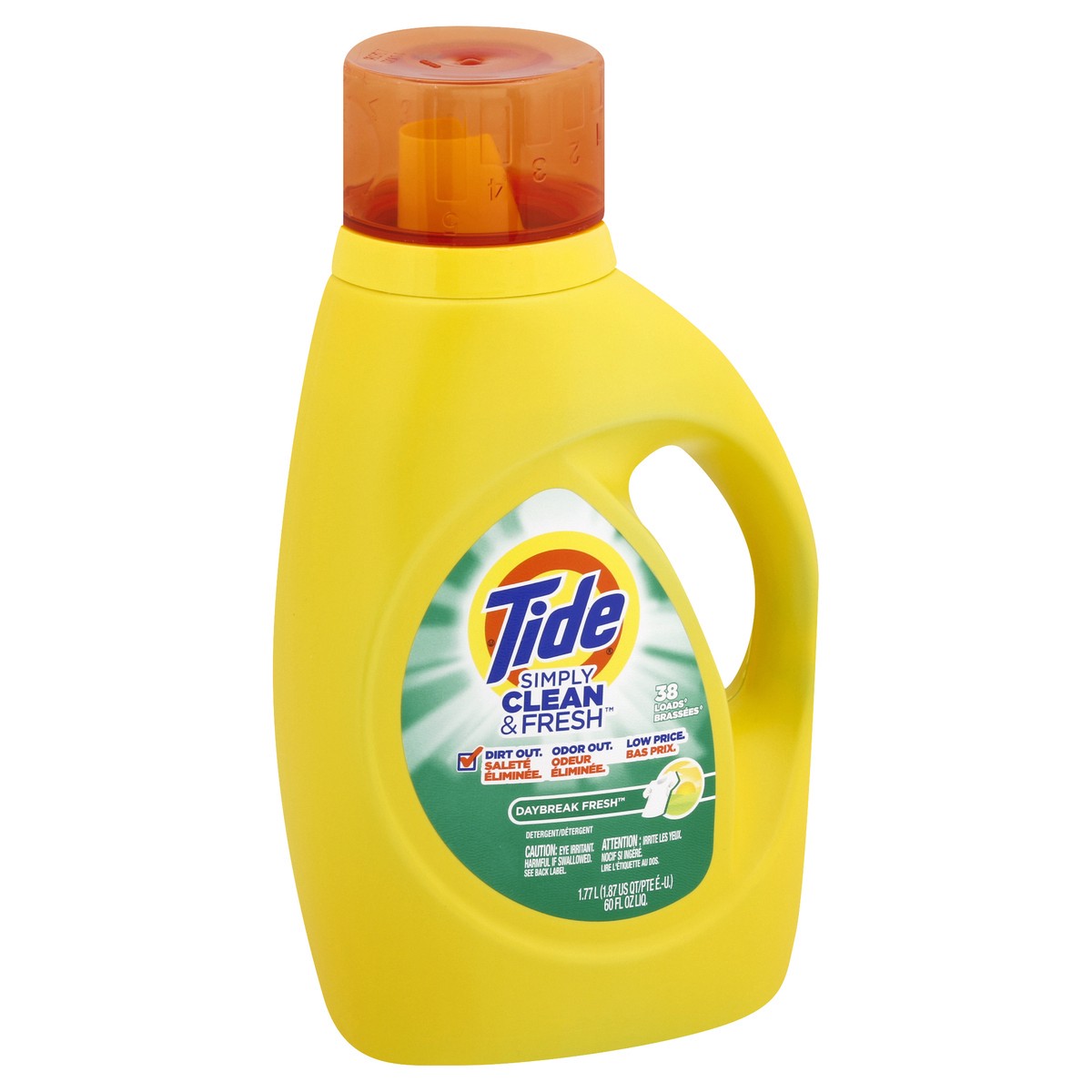 slide 3 of 10, Tide Detergent 60 oz, 60 oz