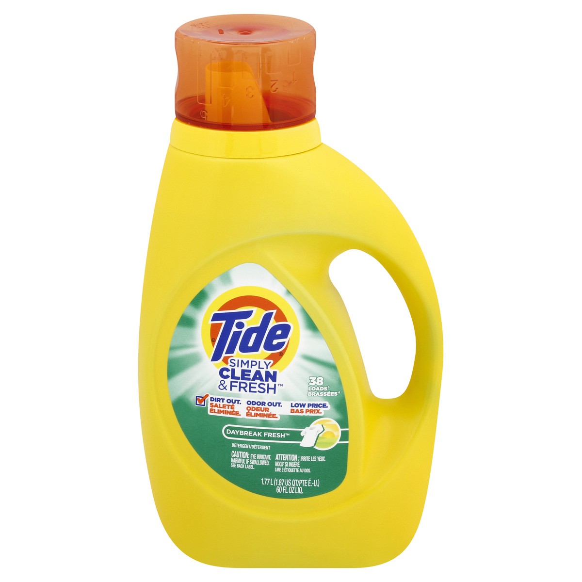 slide 6 of 10, Tide Detergent 60 oz, 60 oz