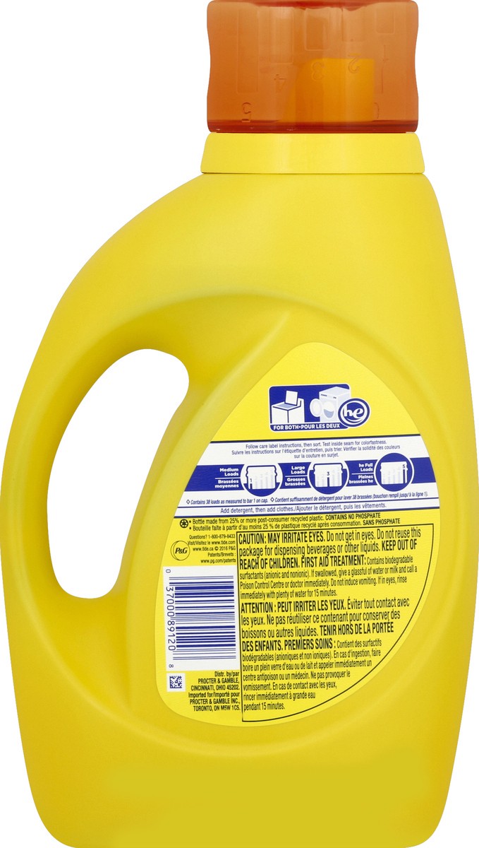 slide 9 of 10, Tide Detergent 60 oz, 60 oz