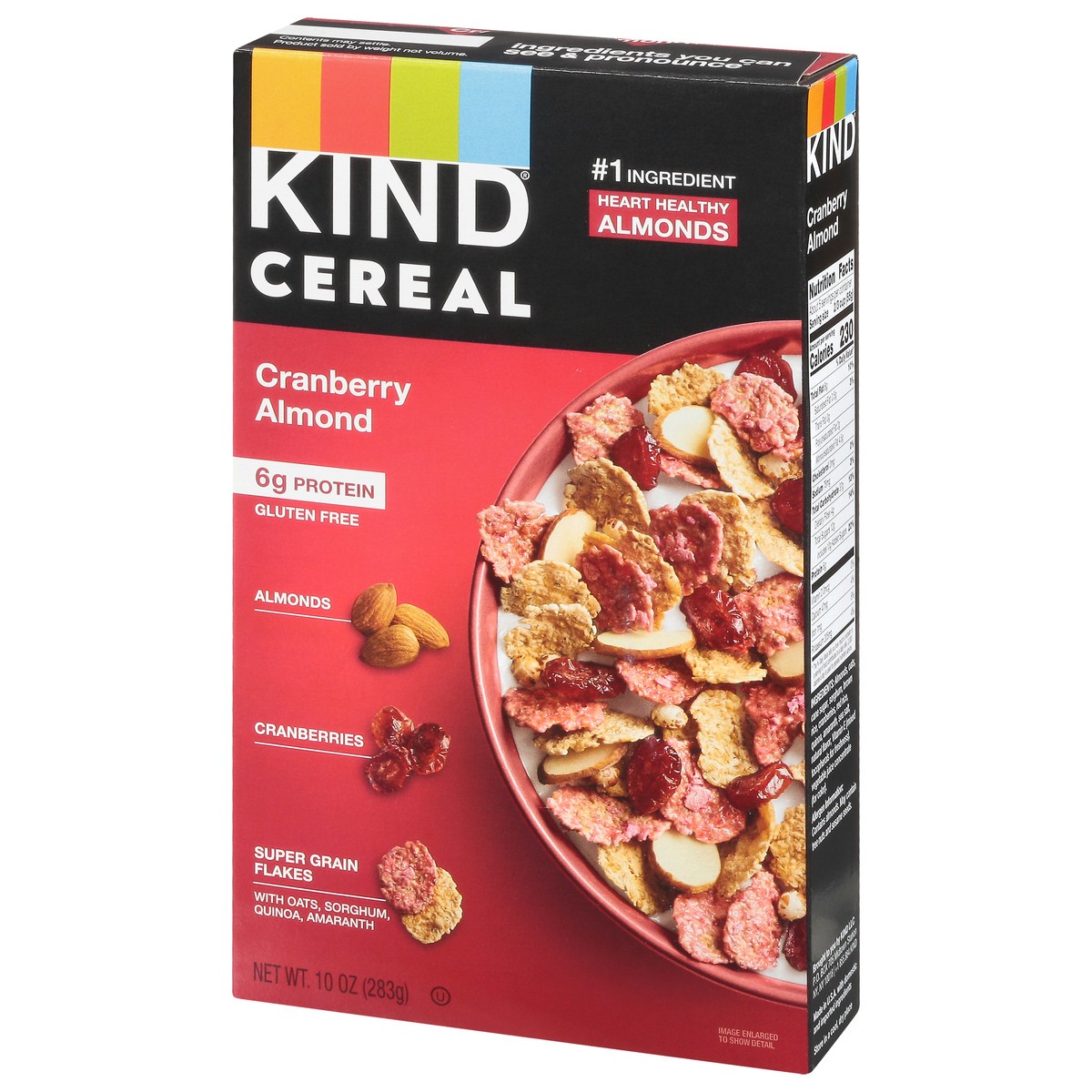 slide 2 of 10, Kind Cranberry Almnd Cereal, 10 oz