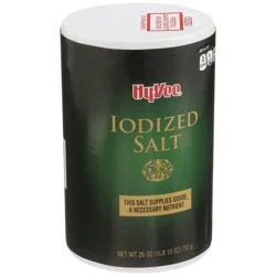 Hy-vee Iodized Salt - 26 oz