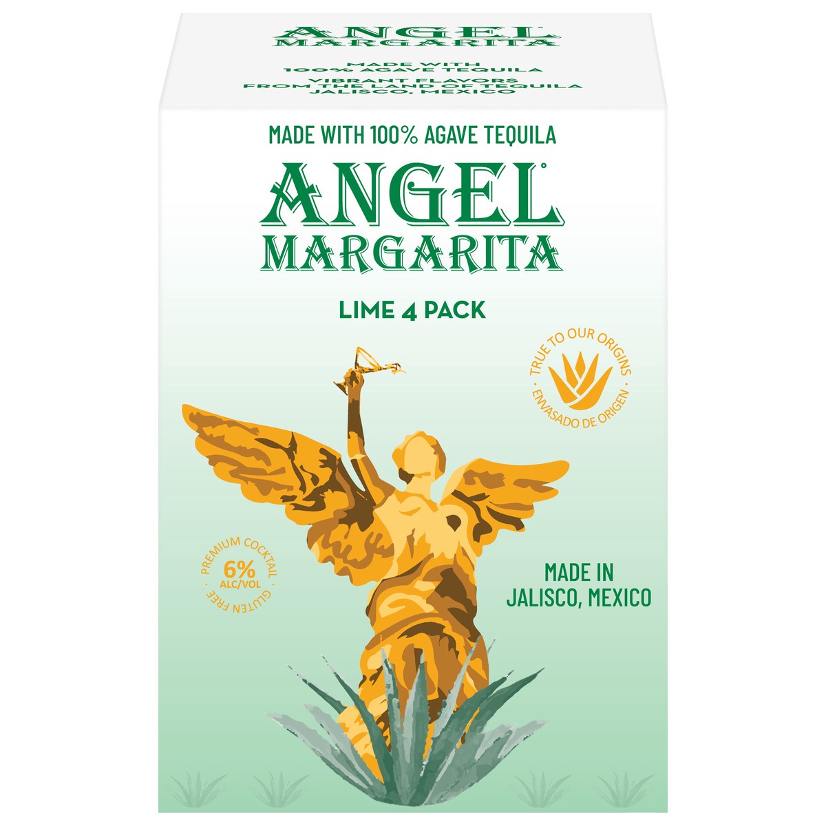slide 3 of 4, Angel Margarita Lime Margarita 4 - 12 fl oz Cans, 4 ct