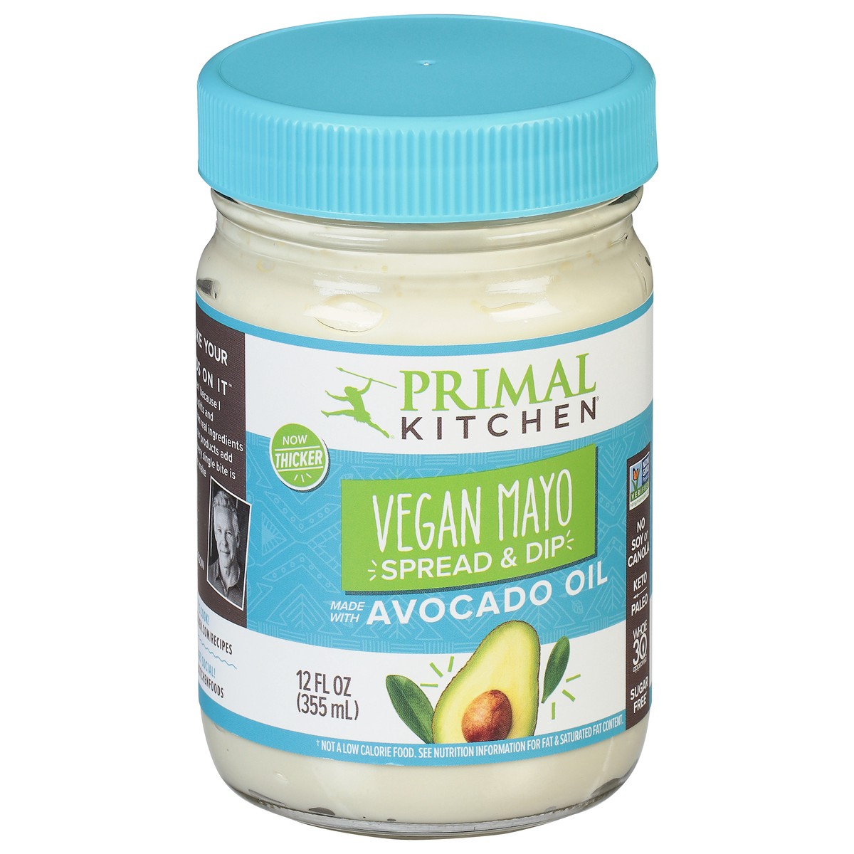 slide 3 of 9, Primal Kitchen Vegan Mayo Spread & Dip 12 fl oz, 12 fl oz