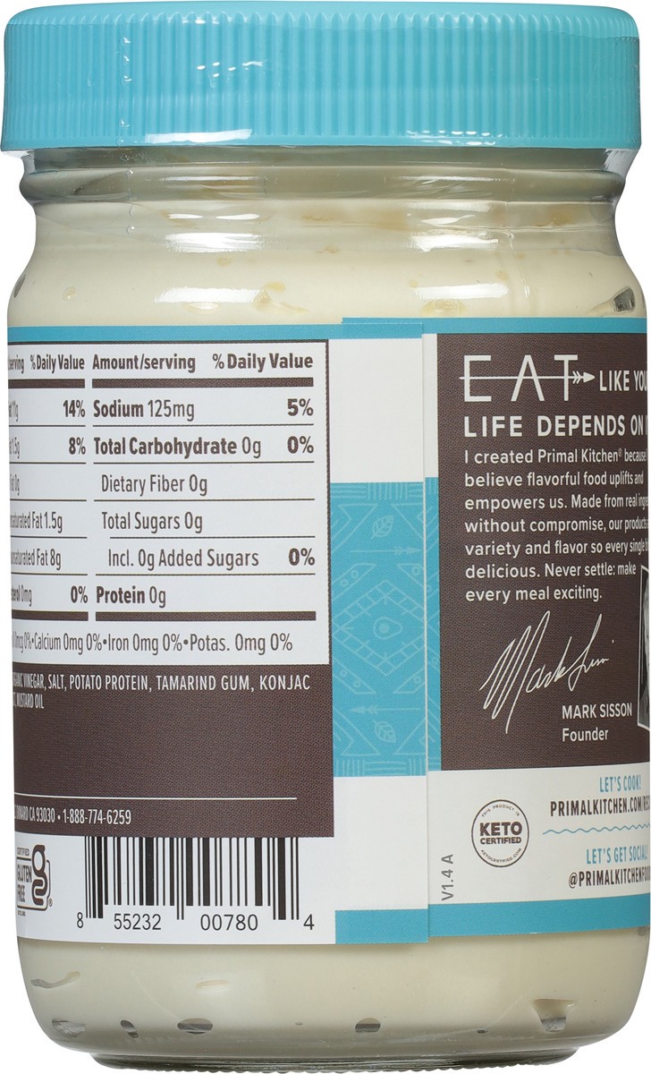 slide 9 of 9, Primal Kitchen Vegan Mayo Spread & Dip 12 fl oz, 12 fl oz