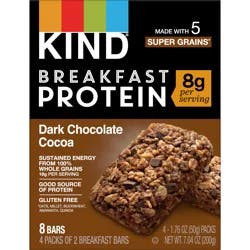 Kind® breakfast protein bars, dark chocolate cocoa