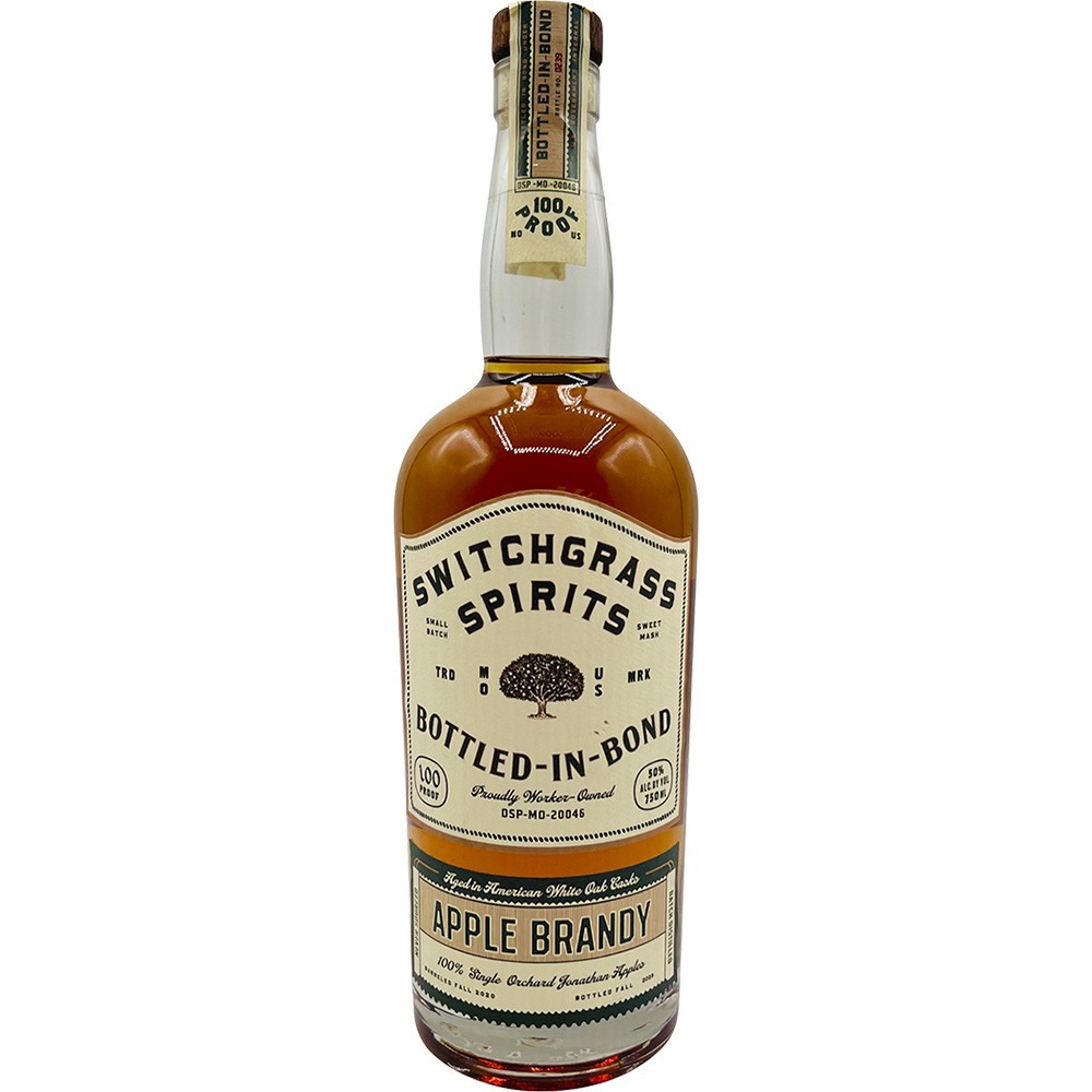 slide 1 of 1, Switchgrass Spirits Apple Bib, 750 ml