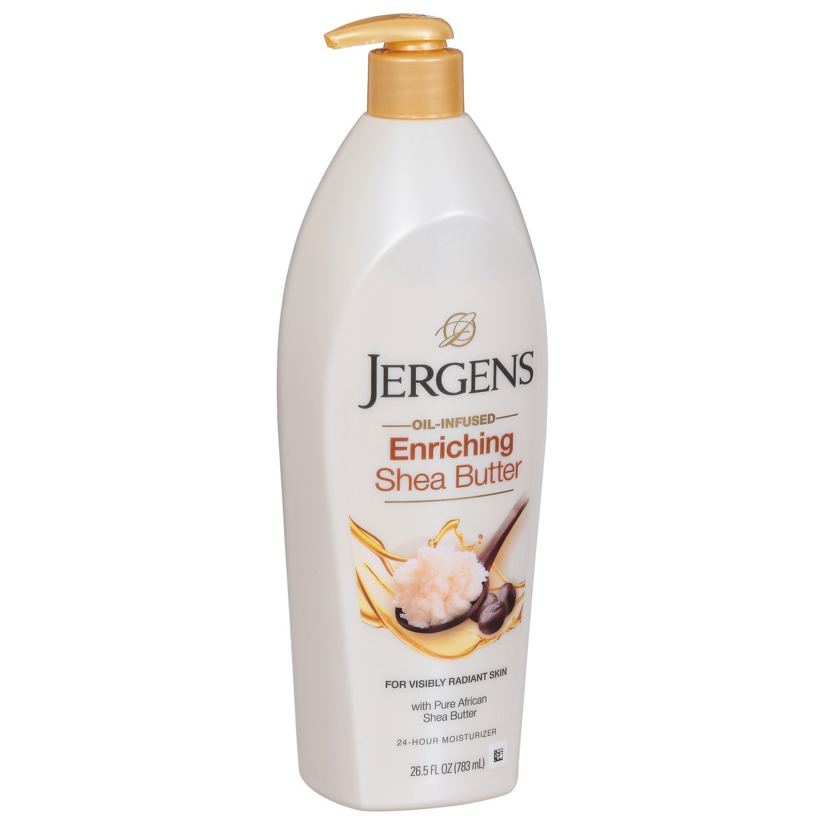 slide 3 of 13, Jergens Shea Butter Hand and Body Lotion, Deep Conditioning Moisturizer, 3X More Radiant Skin, with Pure Shea Butter, Dermatologist Tested, 26.5 Oz, 26.50 fl oz